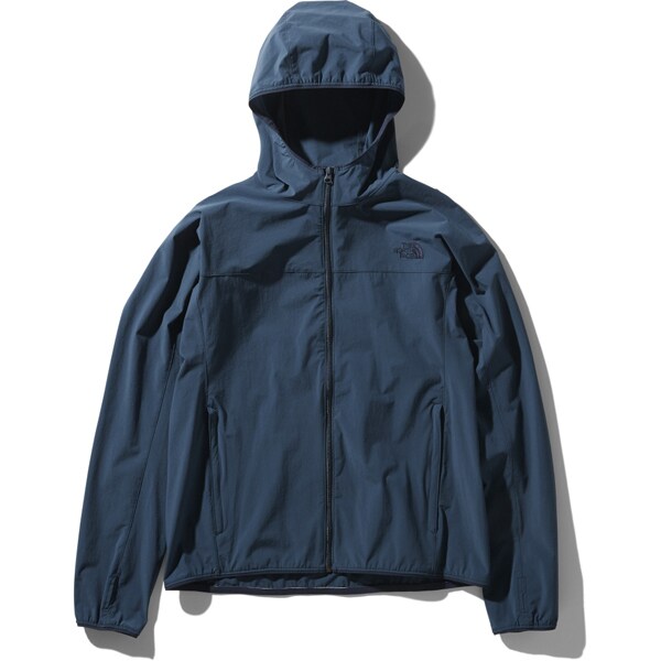 マウンテンソフトシェルフーディ Mountain Softshell Hoodie Npw Bt ブルーウィングティール Lサイズ アウトドア ジャケット レディース