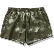 ベントメッシュショーツ Vent Mesh Shorts NBW42090 マーブルグリーン(MG) XLサイズ [ランニングパンツ レディース]