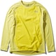 ロングスリーブハイブリッドエンデューロクルー L/S Hybrid Enduro Crew NT61973 TNFレモン(TL) Lサイズ [アウトドア カットソー メンズ]