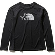 ロングスリーブGTDロゴクルー L/S GTD Logo Crew NTW12093 ブラック(K) XLサイズ [アウトドア カットソー レディース]