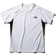 ショートスリーブアンペアサイドロゴクルー S/S Ampere Side Logo Crew NT12082 (W)ホワイト Mサイズ [アウトドア カットソー メンズ]