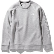 テックエアスウェットクルー Tech Air Sweat Crew NT12087 （Z）ミックスグレー Lサイズ [アウトドア カットソー メンズ]