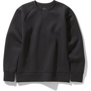 テックエアースウェットクルー Tech Air Sweat Crew NTW12087 （K）ブラック Sサイズ [アウトドア スウェット レディース]