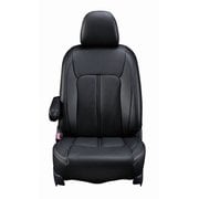 ET-1172 [シートカバー 全席セット ハイエースバン/レジアスエースバン センターレザー ブラック]