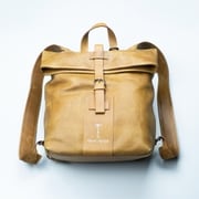 MMGA [GARETH カーフレザーバックパック BROWN 茶]
