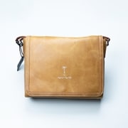 MMJA [JAMES カーフレザーショルダーバッグ BROWN 茶]