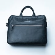 MMJO [JOHN カーフレザービジネスバッグ BLACK 黒]