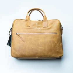 MMJO [JOHN カーフレザービジネスバッグ BROWN 茶]