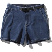 デニムクライミングショーツ Denim Climbing Shorts NBW42006 (WD)ウォッシュド Sサイズ [アウトドア ショートパンツ レディース]