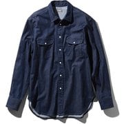 ロングスリーブカンタベリーベルズシャツ L/S Canterbury Bells Shirt NR11950 インディゴ(ID) Sサイズ [アウトドア シャツ メンズ]