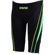 【FINA承認】エックスパイソン2 ハーフスパッツ ARN-0032M BKGN Mサイズ [競泳水着 メンズ]