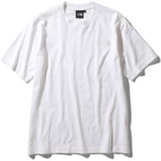 ショートスリーブスモールワンポイントロゴティー S/S Small One Point Logo Tee NT32039 (W)ホワイト XLサイズ [アウトドア カットソー メンズ]
