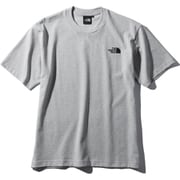 ショートスリーブスモールワンポイントロゴティー S/S Small One Point Logo Tee NT32039 (Z)ミックスグレー XLサイズ [アウトドア カットソー メンズ]