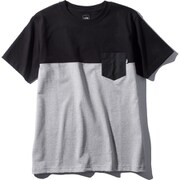 ショートスリーブツートーンポケットティー S/S 2 Tone Pocket Tee NT32062 ブラック(K) Mサイズ [アウトドア カットソー メンズ]