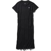 ショートスリーブワンピースクルー S/S Onepiece Crew NTW31936 (K)ブラック Sサイズ [アウトドア カットソー レディース]