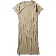 ショートスリーブワンピースクルー S/S Onepiece Crew NTW31936 (WB)ツイルベージュ Lサイズ [アウトドア カットソー レディース]