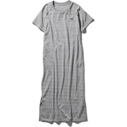 ショートスリーブワンピースクルー S/S ONEPIECE CREW NTW31936 ミックスグレー(Z) XLサイズ [アウトドア カットソー レディース]
