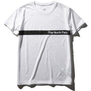 ショートスリーブシンプルラインドティー S/S Simple Lined Tee NTW32046 ホワイト(W) Lサイズ [アウトドア カットソー レディース]