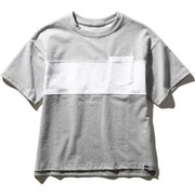 ショートスリーブツートーンポケットティーS/S 2 Tone Pocket Tee NTW32062 (Z)ミックスグレー Lサイズ [アウトドア カットソー レディース]