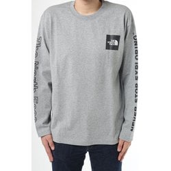 The North Face 人気 グラフィック ロゴ ロングスリーブ Tシャツ THE NORTH FACE(ザ・ノース・フェイス) L/S ロングスリーブ
