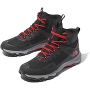 ウルトラ ファストパック IV ミッド フューチャーライト Ultra Fastpack IV Mid FUTURELIGHT NF02021 TNFブラック×ファイアリーレッド(KF) US7(25cm） [トレッキングシューズ メンズ]
