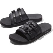 ベース キャンプ ストラップ スライド Base Camp Strap Slide NF52053 (KK)TNFブラック×TNFブラック 6インチ（24.0cm） [サンダル ユニセックス]