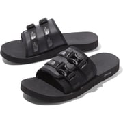 ベース キャンプ ストラップ スライド Base Camp Strap Slide NF52053 (KK)TNFブラック×TNFブラック 7インチ（25.0cm） [サンダル ユニセックス]