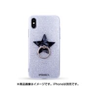 16884 [IPHORIA iPhone X/XS 用 ケース Nacre Star with Silver Glitter]