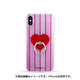 16883 [IPHORIA iPhone X/XS 用 ケース Red Heart with Glitter Stripes]