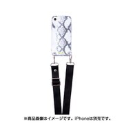 17046 [IPHORIA iPhone 7 /iPhone 8 用 ケース Black & White Snake]