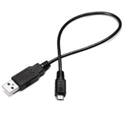 USB ケーブル（黒） 30cm