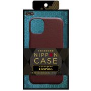 TY-IP19M-NN-TSRD [iPhone 11用 NIPPON CASE クラリーノ バックケース シュリンクレッド]