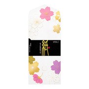 封筒 272 シルク 桜柄 黒 85272006