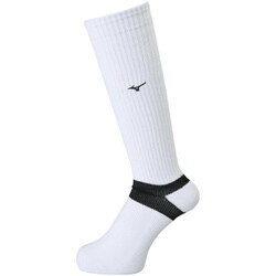 V2MX800770 [ロングソックス ユニセックス ホワイト×ブラック 21-23cm]