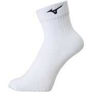 V2MX801570 [ショートソックス 5本指 ユニセックス ホワイト×ブラック 23-25cm]