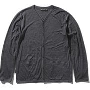 クールライト カーディガン M COOL-LITE CARDIGAN IT12075 ブラックヘザー(KH) Sサイズ [アウトドア セーター メンズ]