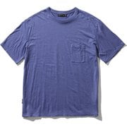 ネイチャーダイ ショートスリーブ ポケットクルー M NATURE DYE SS POCKET CREWE IT22071 （BB）ブルーベリー XSサイズ [アウトドア カットソー メンズ]