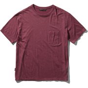ネイチャーダイ ショートスリーブ ポケットクルー M NATURE DYE SS POCKET CREWE  IT22071 (BE)ビーツ XSサイズ [アウトドア カットソー メンズ]