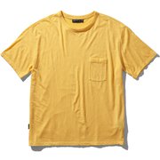 ネイチャーダイ ショートスリーブ ポケットクルー M NATURE DYE SS POCKET CREWE  IT22071 (NA)ナノハナ Sサイズ [アウトドア カットソー メンズ]