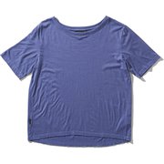 ネイチャーダイ ショートスリーブ クルー W NATURE DYE SS CREWE ITW22071 （BB）ブルーベリー XSサイズ [アウトドア カットソー レディース]