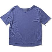 ネイチャーダイ ショートスリーブ クルー W NATURE DYE SS CREWE ITW22071 （BB）ブルーベリー Mサイズ [アウトドア カットソー レディース]