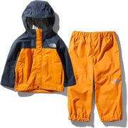 ハイベントレインテックス（ベビー） B HYVENT RAINTEX NPB12015 フレームオレンジ（FO） 90サイズ [アウトドア ジャケット キッズ]