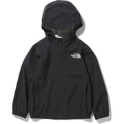 ドリズルワンダージャケット Drizzle Wonder Jacket NPJ12001 ブラック(K) 150サイズ [アウトドア ジャケット キッズ]