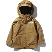 スクープジャケット Scoop Jacket NPJ61913 （BK）ブリティッシュカーキ 150サイズ [アウトドア ジャケット キッズ]