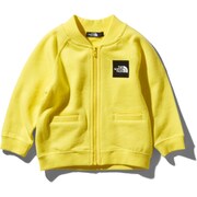 スウェットロゴジャケット Sweat Logo Jacket NTB11961 (TL)TNFレモン 90サイズ [アウトドア ジャケット キッズ]