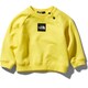 スウェットロゴクルー Sweat Logo Crew NTB61955 (TL)TNFレモン 70サイズ [アウトドア トップス キッズ]