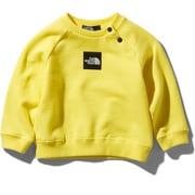 スウェットロゴクルー Sweat Logo Crew NTB61955 (TL)TNFレモン 90サイズ [アウトドア トップス キッズ]