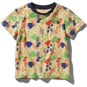 トドラーショートスリーブスムースコットンティー T S/S Smooth Cotton Tee NTJ32035 マルチフォレスト(MF) 120サイズ [アウトドア トップス キッズ]