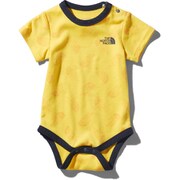 ショートスリーブスムースコットンロンパース S/S Smooth Cotton Rompers NTB11965 LL 70サイズ [アウトドア トップス ベビー]