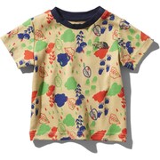 ショートスリーブスムースコットンティー B S/S Smooth Cotton Tee NTB32035 （MF）マルチフォレスト 90サイズ [アウトドア トップス ベビー]